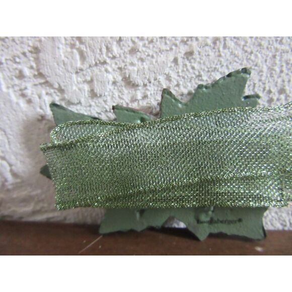 LONGABERGER HOLIDAY POINSETTIA TIE-ON  - NEW - Picture 2 of 3